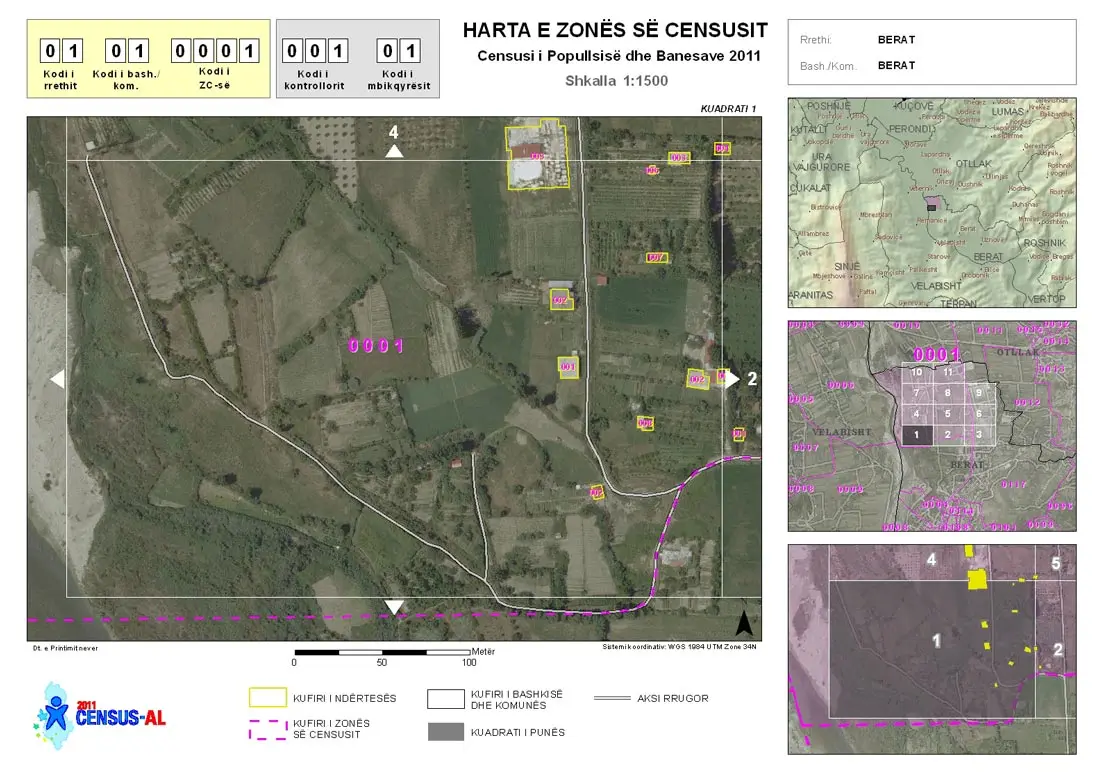 Consulenza GIS per il censimento in Albania 11 il gis per il censimento albanese la prima grande operazione statistica 2 min gisAction Technology for Sustainable Development