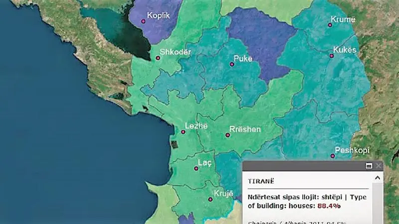 Consulenza GIS per il censimento in Albania 9 il gis per il censimento albanese la prima grande operazione statistica 4 min gisAction Technology for Sustainable Development