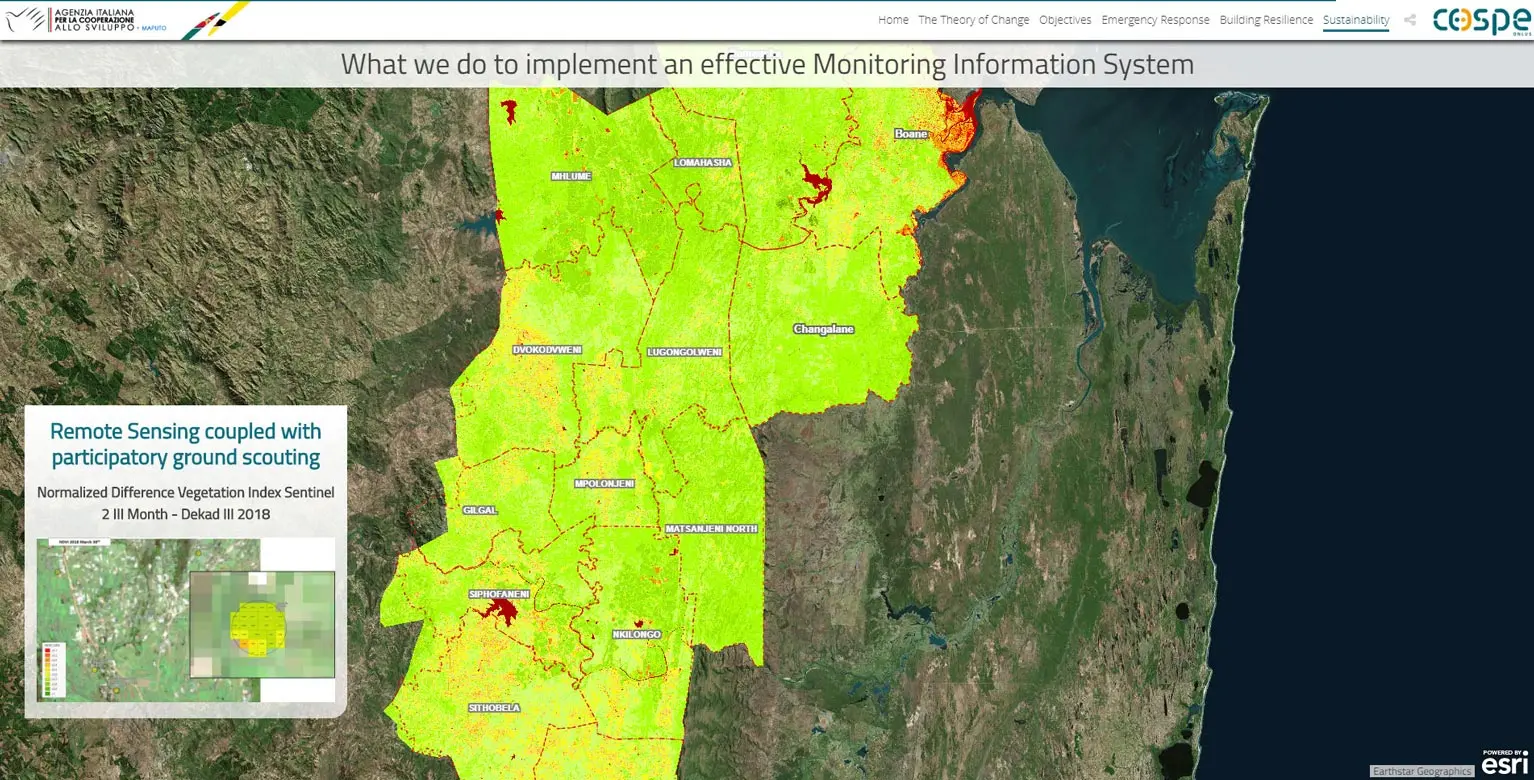 Sistema informativo di monitoraggio e valutazione in eSwatini e Mozambico 12 sistema informativo di monitoraggio e valutazione in eswatini e mozambico 1 min gisAction Technology for Sustainable Development