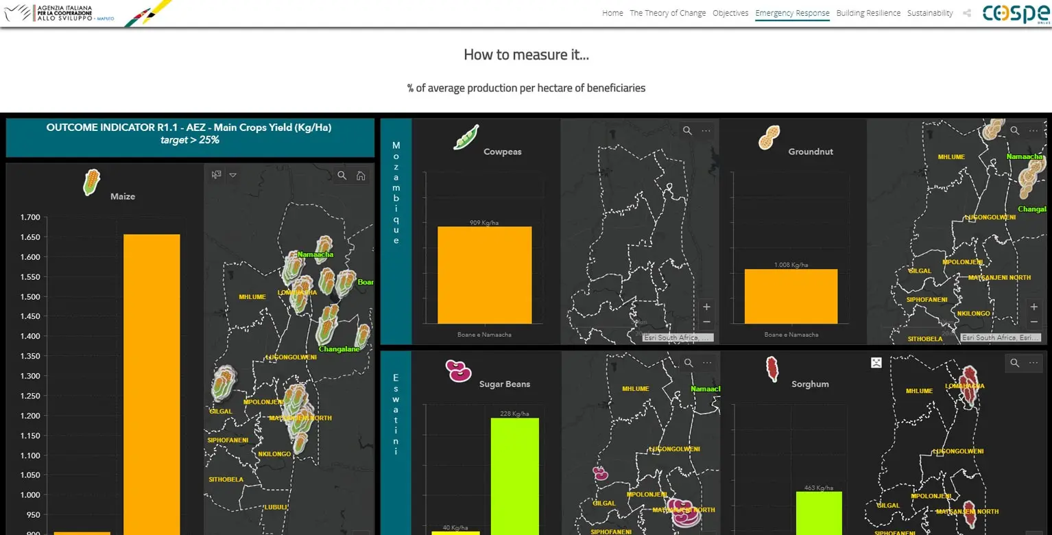 Sistema informativo di monitoraggio e valutazione in eSwatini e Mozambico 9 sistema informativo di monitoraggio e valutazione in eswatini e mozambico 5 min gisAction Technology for Sustainable Development