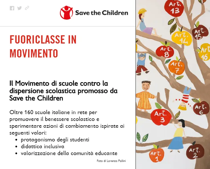 save the children italia storymap fuoriclasse in movimento 5 min gisAction Technology for Sustainable Development