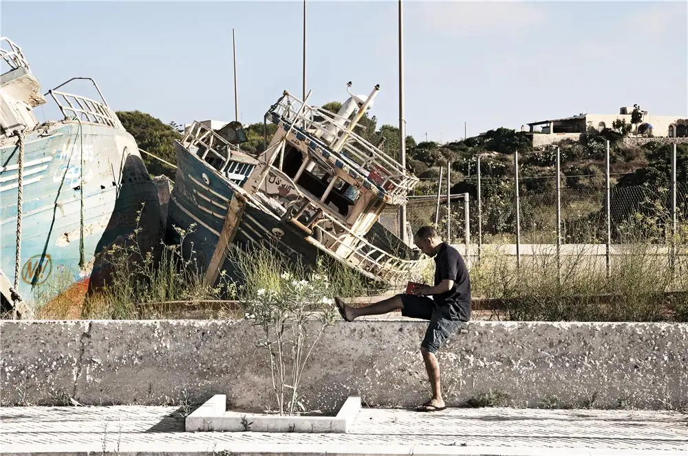 "Ritorno a Lampedusa" - la storia di Mahamed Aman 10 storymap la mappa di mahamed 2 min gisAction Technology for Sustainable Development