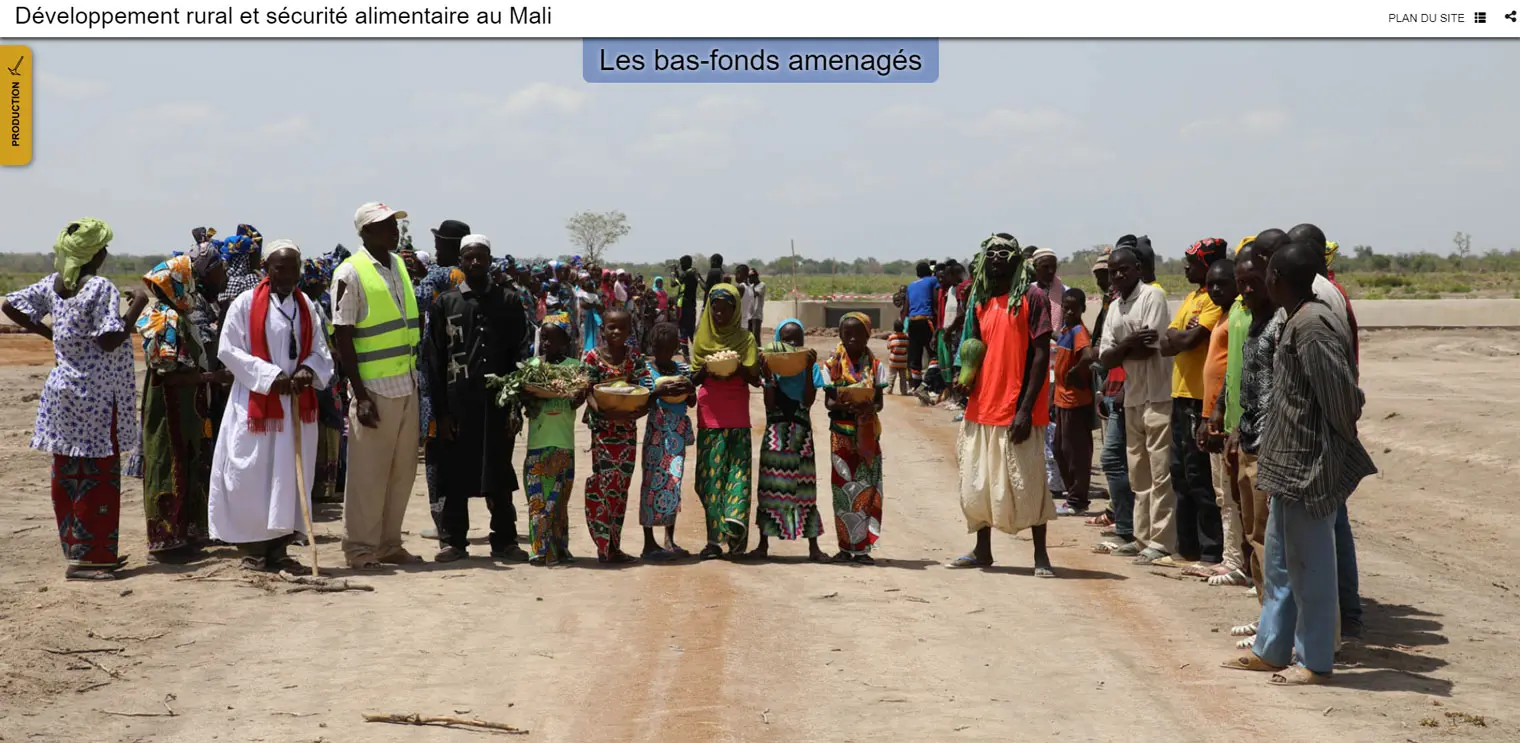 storymap sicurezza alimentare mali 5 min gisAction Technology for Sustainable Development