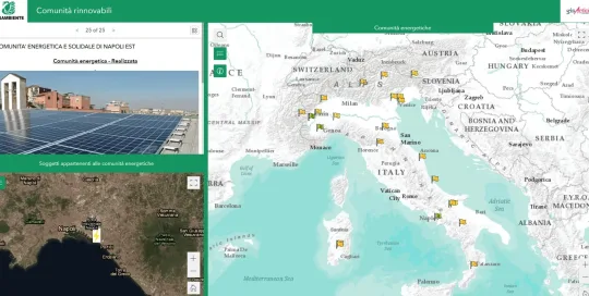 Portfolio 15 comunita energetiche legambiente 3 min gisAction Technology for Sustainable Development