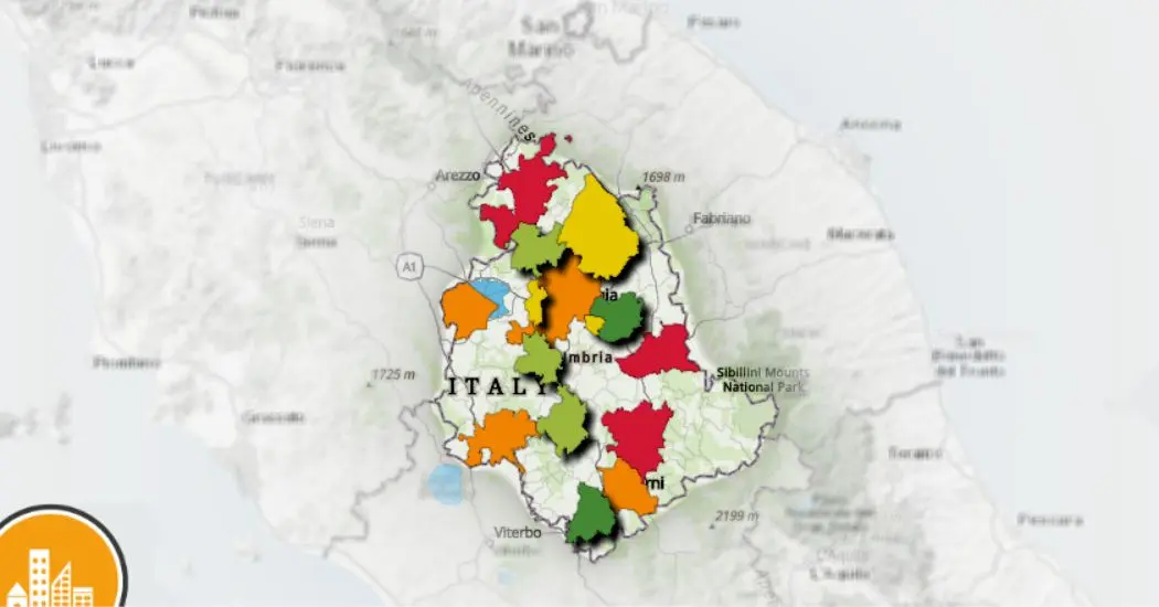 ecosistema urbano la mappa delle citta piu verdi dellumbria 2 min gisAction Technology for Sustainable Development gisAction