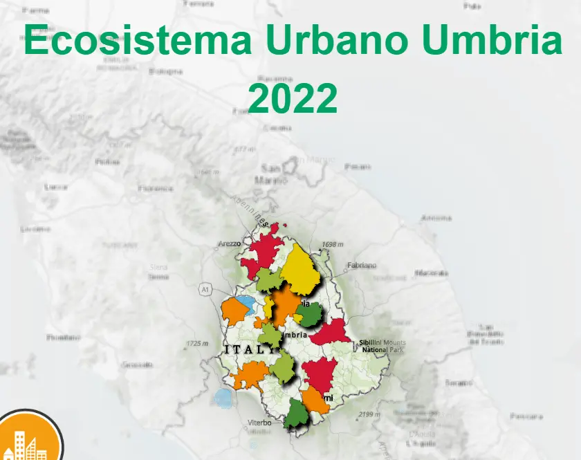 ecosistema urbano la mappa delle citta piu verdi dellumbria 3 min gisAction Technology for Sustainable Development
