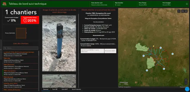 monitoraggio a distanza dei cantieri 2 min gisAction Technology for Sustainable Development